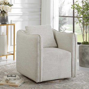   Flanged Edge Swivel Chair | Oroa.com