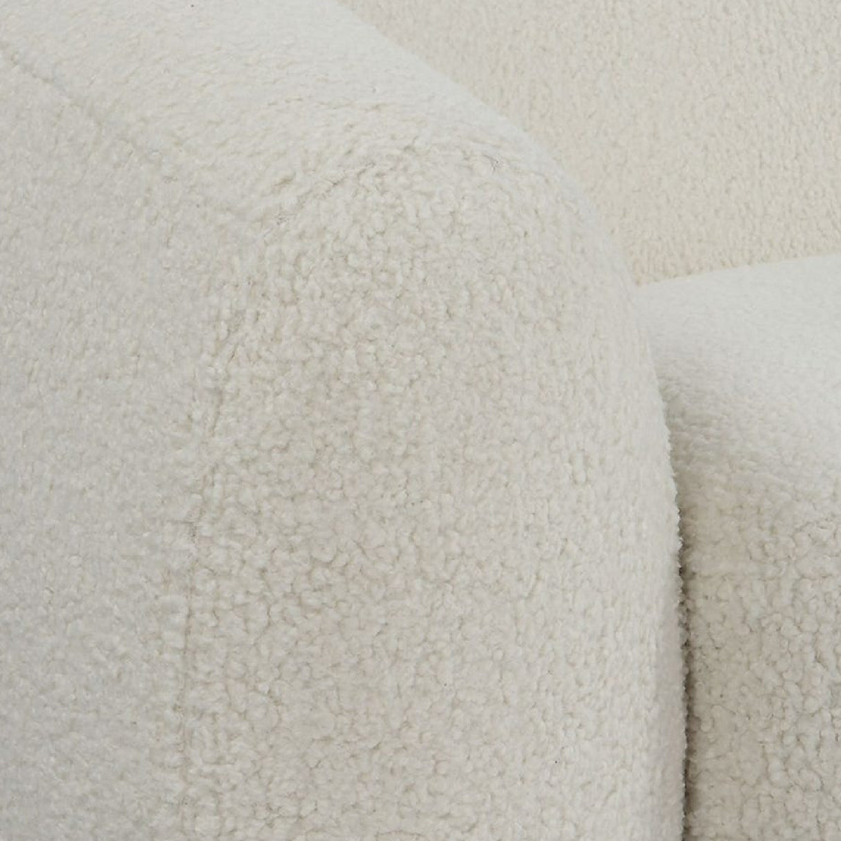  Modern European furniture - White Shearling Curved Sofa - www.oroa.com | Oroa.com