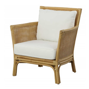   Modern European furniture - Cushioned Rattan Accent Chair - www.oroa.com | Oroa.com