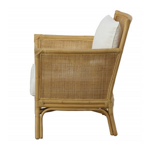   Modern European furniture - Cushioned Rattan Accent Chair - www.oroa.com | Oroa.com