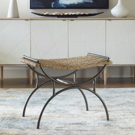   Modern European furniture - Woven Seagrass Bench S - www.oroa.com | Oroa.com