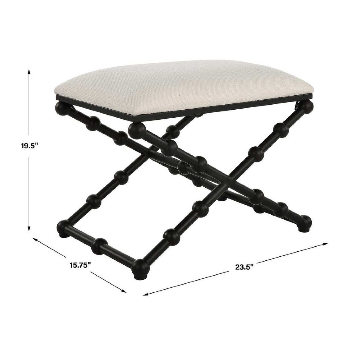   Modern European furniture - White Seat Bench S - www.oroa.com | Oroa.com
