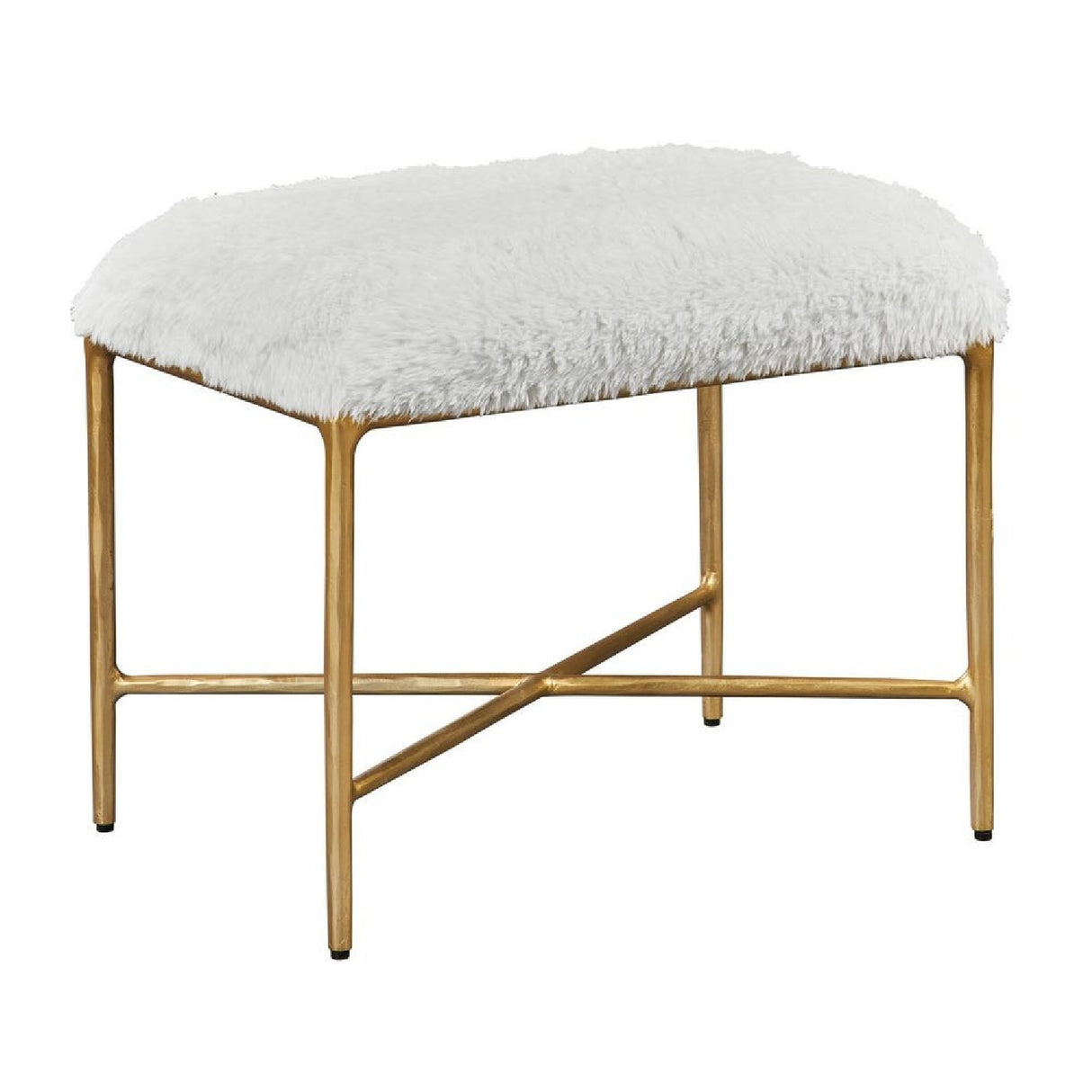   Cream Sheepskin Bench S | Oroa.com