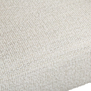   Modern European furniture - White Boucle Barrel Accent Chair - www.oroa.com | Oroa.com