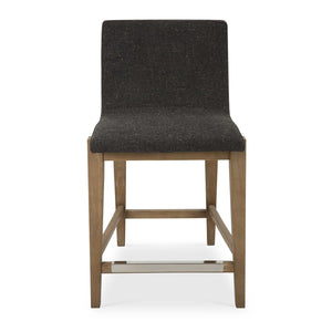   Modern European furniture - Brown Padded Counter Stool - www.oroa.com | Oroa.com