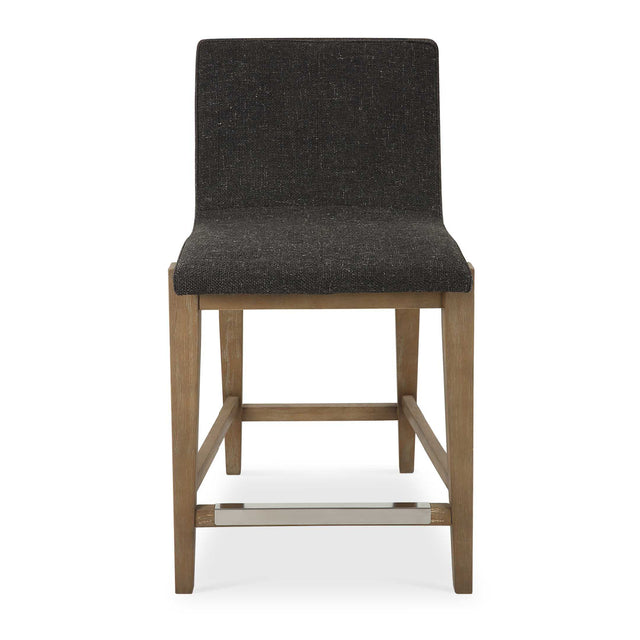 Modern European furniture - Brown Padded Counter Stool - www.oroa.com