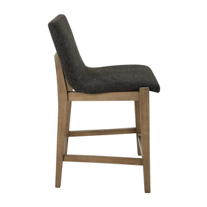   Modern European furniture - Brown Padded Counter Stool - www.oroa.com | Oroa.com