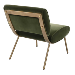   Green Velvet Accent Chair | Oroa.com