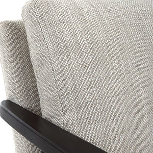   Neutral-Toned Fabric Accent Chair | Oroa.com