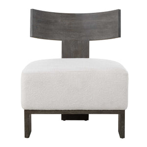   Solid Bent Wood Accent Chair | Oroa.com