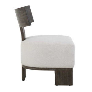   Solid Bent Wood Accent Chair | Oroa.com
