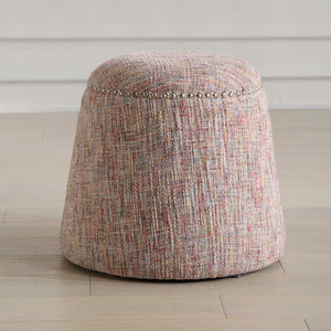   Modern European furniture - Confetti Chenille Ottoman - www.oroa.com | Oroa.com