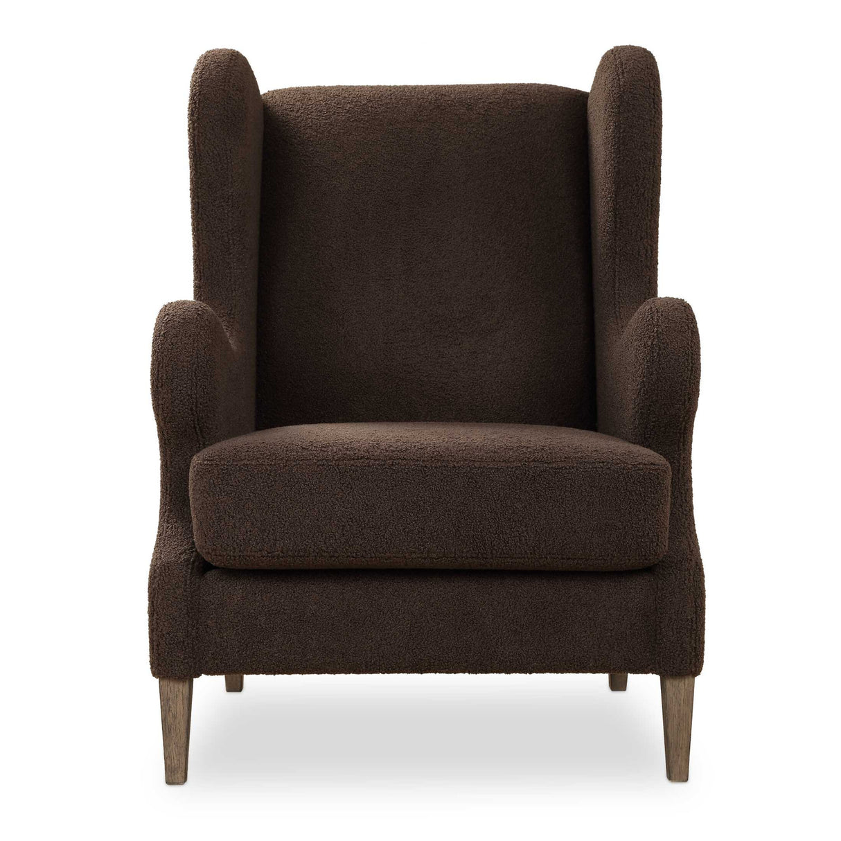   Brown Shearling Accent Chair | Oroa.com