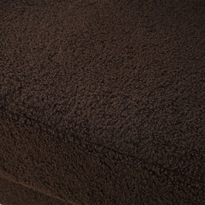   Brown Shearling Accent Chair | Oroa.com