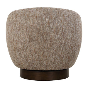   Modern European furniture - Brown Barrel Swivel Chair - www.oroa.com | Oroa.com