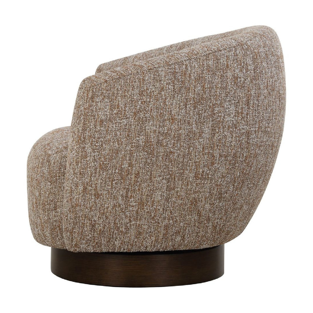   Modern European furniture - Brown Barrel Swivel Chair - www.oroa.com | Oroa.com