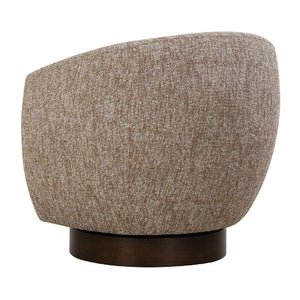  Modern European furniture - Brown Barrel Swivel Chair - www.oroa.com | Oroa.com