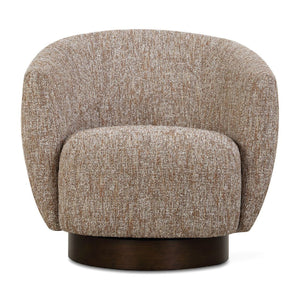   Modern European furniture - Brown Barrel Swivel Chair - www.oroa.com | Oroa.com