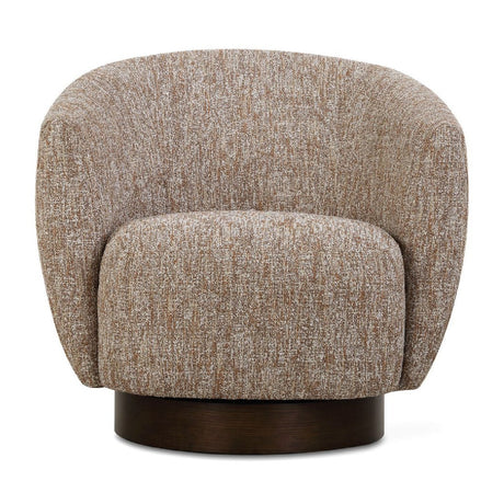   Modern European furniture - Brown Barrel Swivel Chair - www.oroa.com | Oroa.com