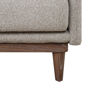   Modern European furniture - Beige Boucle Sofa - www.oroa.com | Oroa.com