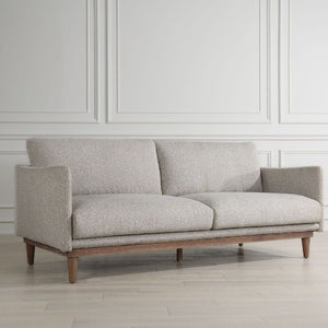  Modern European furniture - Beige Boucle Sofa - www.oroa.com | Oroa.com