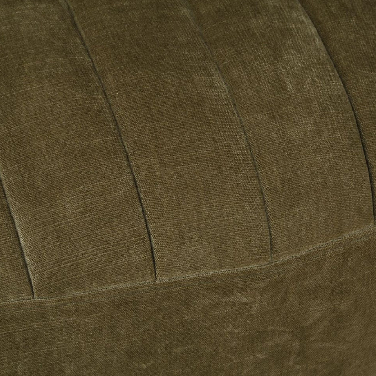   Modern European furniture - Green Chambray Channeled Swivel Chair - www.oroa.com | Oroa.com