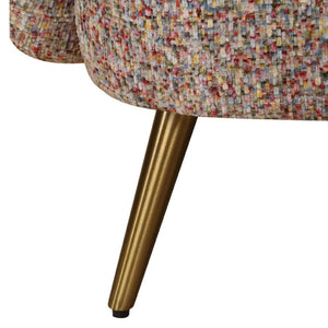   Modern European furniture - Textured Chenille Accent Chair - www.oroa.com | Oroa.com