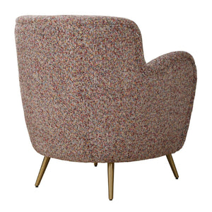   Modern European furniture - Textured Chenille Accent Chair - www.oroa.com | Oroa.com