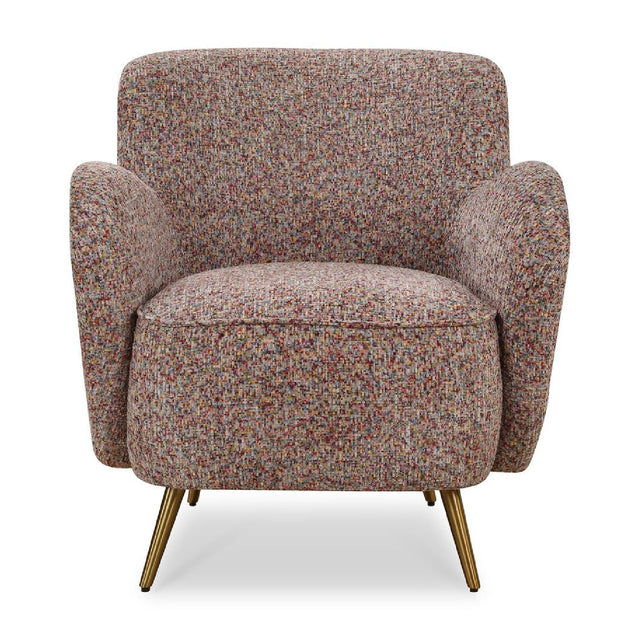 Modern European furniture - Textured Chenille Accent Chair - www.oroa.com