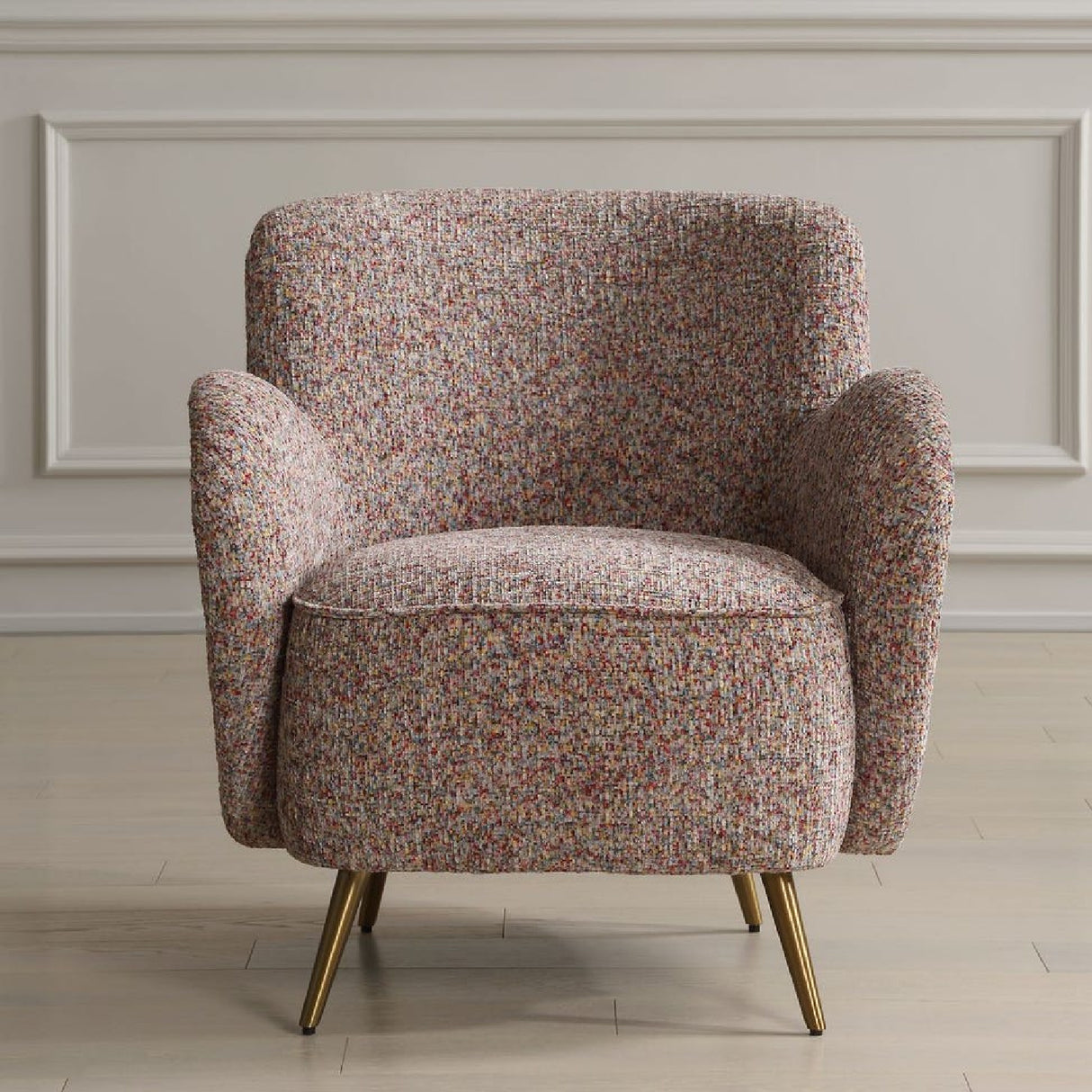   Modern European furniture - Textured Chenille Accent Chair - www.oroa.com | Oroa.com