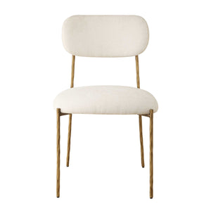   White Floating-Back Dining Chairs (2) | Oroa.com