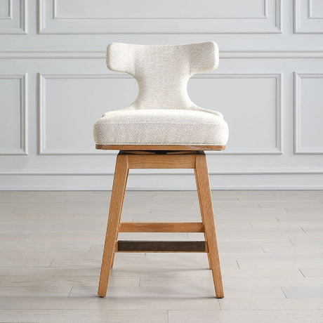   Modern European furniture - White Swivel Counter Stool - www.oroa.com | Oroa.com