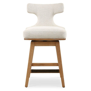  Modern European furniture - White Swivel Counter Stool - www.oroa.com | Oroa.com