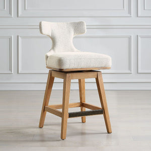   Modern European furniture - White Swivel Counter Stool - www.oroa.com | Oroa.com