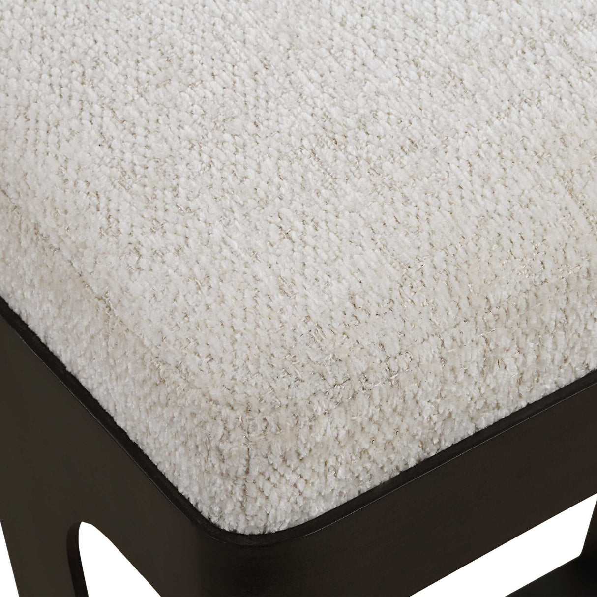   Modern European furniture - White Boucle Seat Counter Stool - www.oroa.com | Oroa.com