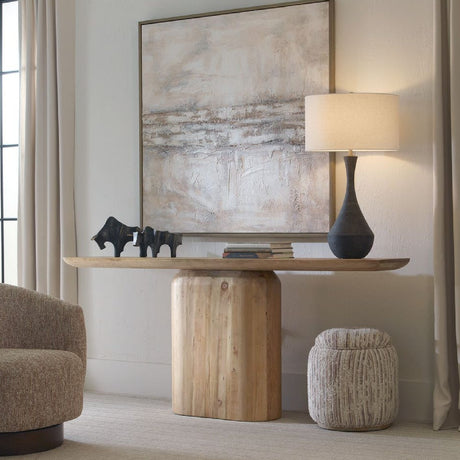   Modern European furniture - Tan Slubbed Boucle Storage Ottoman - www.oroa.com | Oroa.com