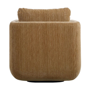   Chenille Rounded Swivel Chair | Oroa.com