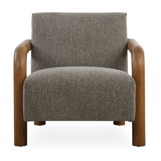 Modern European furniture - Green Chenille Accent Chair - www.oroa.com