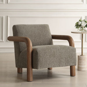   Modern European furniture - Green Chenille Accent Chair - www.oroa.com | Oroa.com