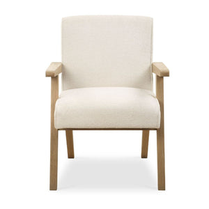   Oak Framed Padded Dining Chair | Oroa.com