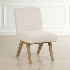   Oak Framed Padded Dining Chair | Oroa.com