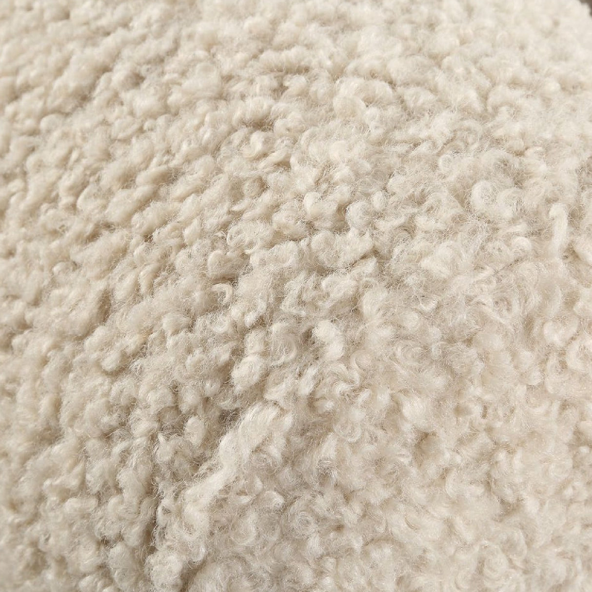   Modern European furniture - White Shearling T-Back Accent Chair - www.oroa.com | Oroa.com