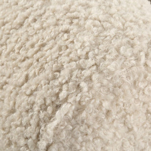   Modern European furniture - White Shearling T-Back Accent Chair - www.oroa.com | Oroa.com