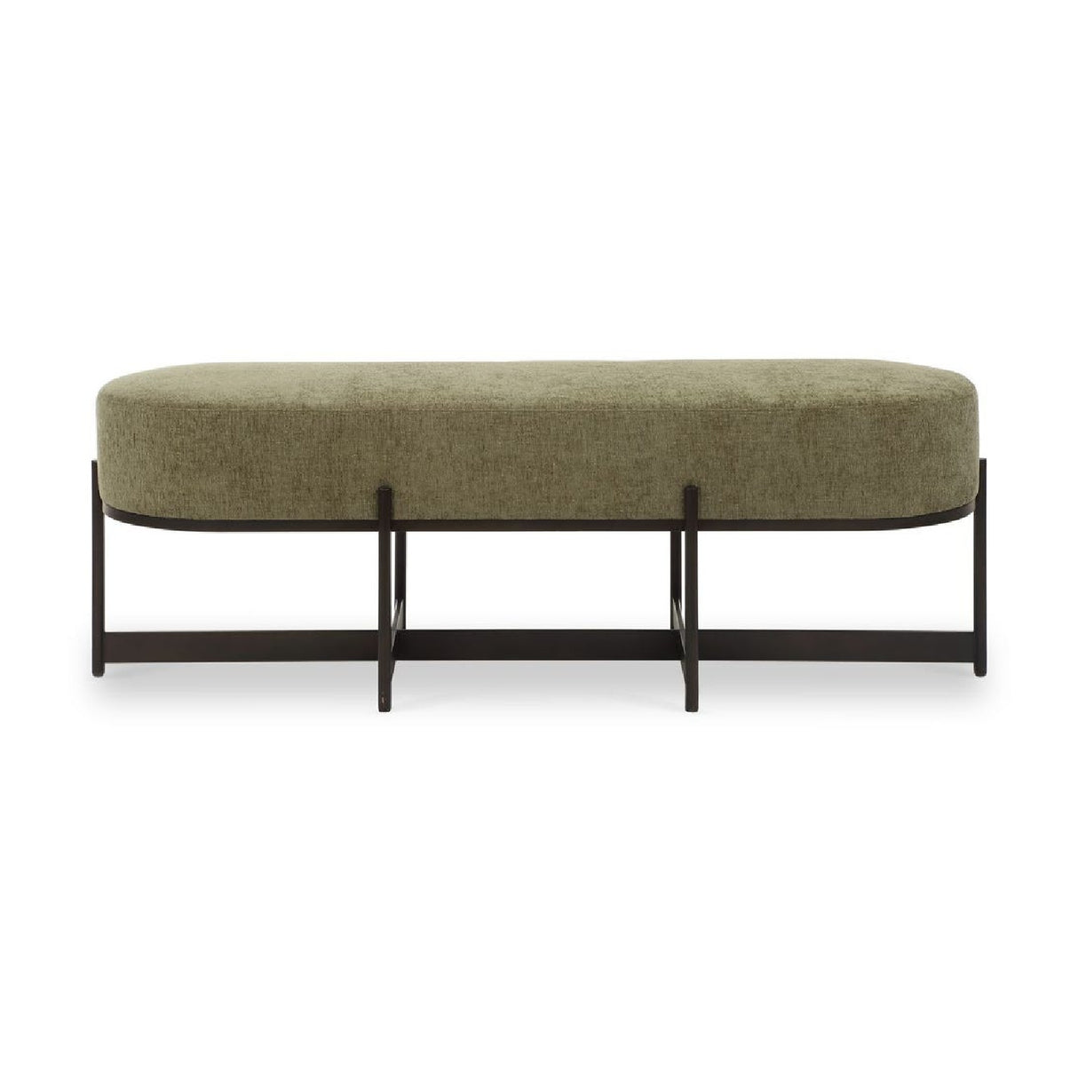   Modern European furniture - Green Upholstered Bench - www.oroa.com | Oroa.com