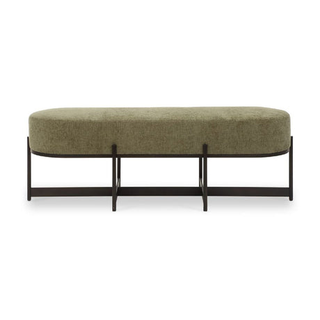  Modern European furniture - Green Upholstered Bench - www.oroa.com | Oroa.com