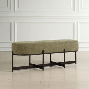   Modern European furniture - Green Upholstered Bench - www.oroa.com | Oroa.com