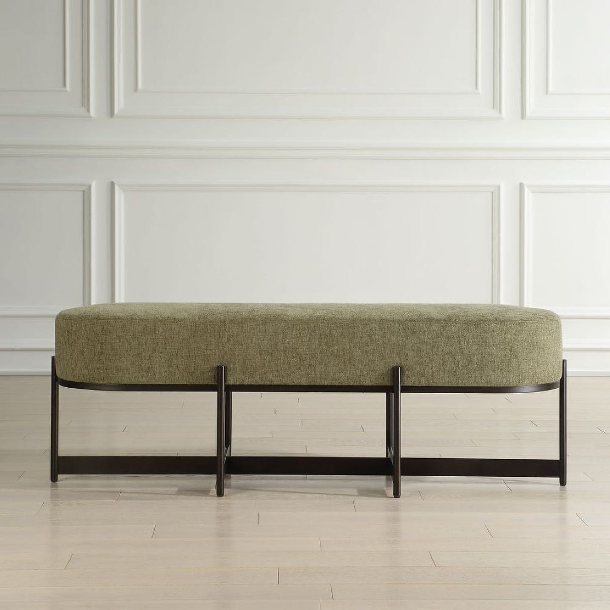   Modern European furniture - Green Upholstered Bench - www.oroa.com | Oroa.com