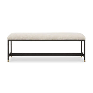   Modern European furniture - White Upholstered Bench - www.oroa.com | Oroa.com