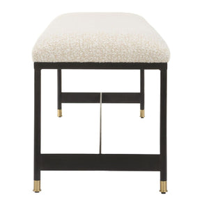   Modern European furniture - White Upholstered Bench - www.oroa.com | Oroa.com