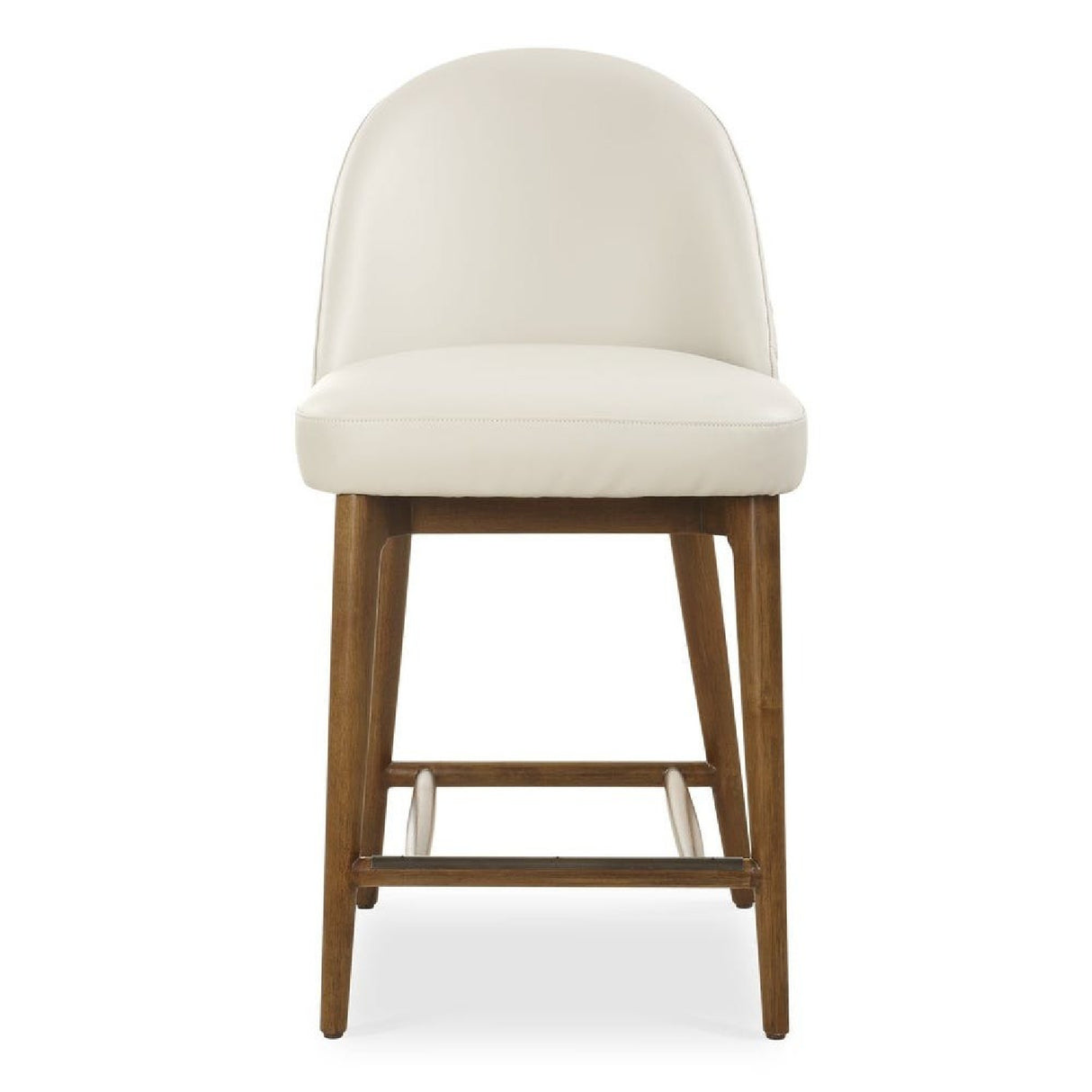   Modern European furniture - Cream Leather Inspired Counter Stool - www.oroa.com | Oroa.com
